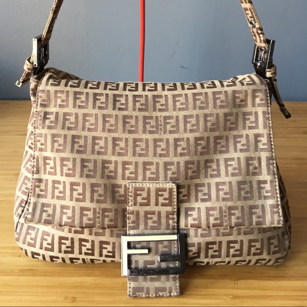 *SOLD* Fendi Zucca Mama Baguette
